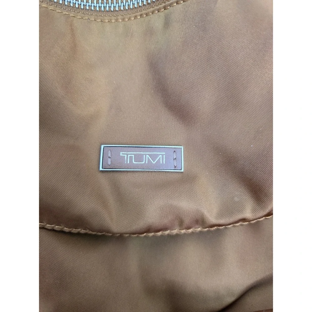 Tumi 48787 Voyageur Basel Backpack in a brown‎ nylon material